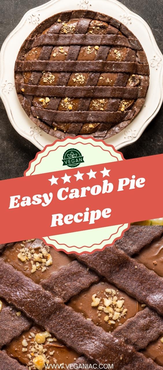 Easy Carob Pie Recipe