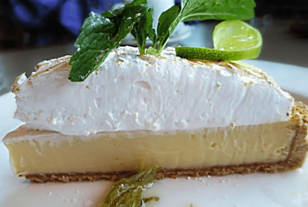 Vegan Avocado and Key Lime Pie