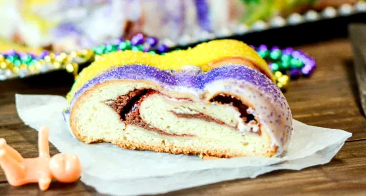 vegan king cake