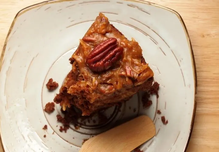 Vegan German Chocolate Cake