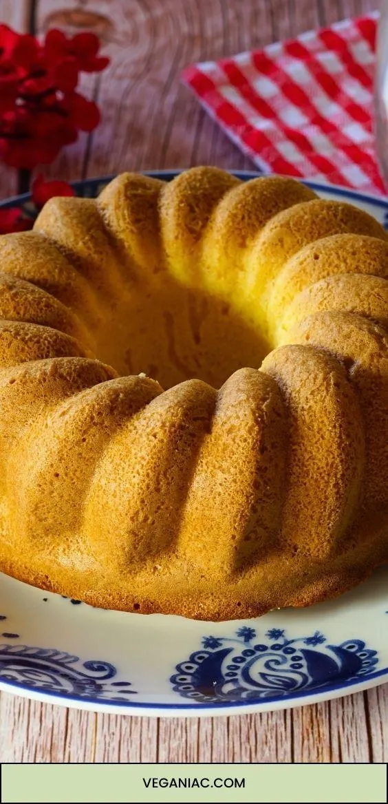 Vegan Pound Cake Easy Recipe