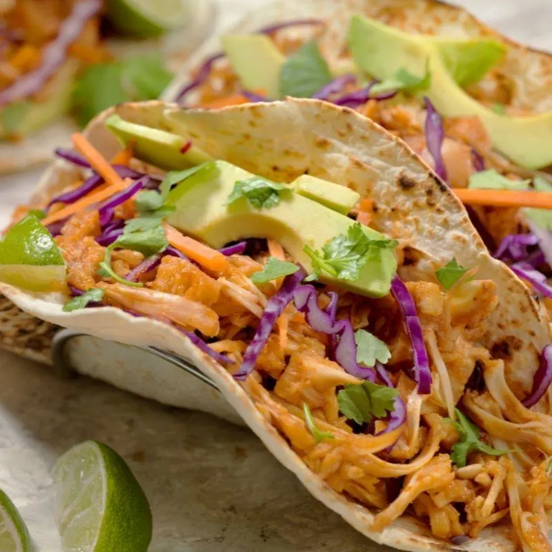 Buffalo Jackfruit Tacos Recipe