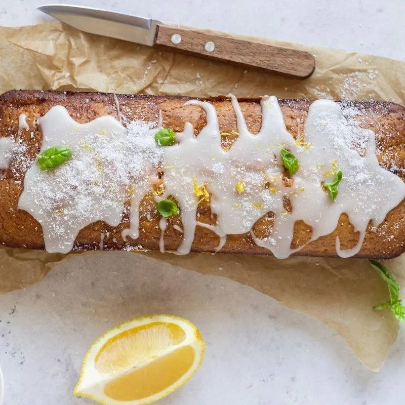 Vegan Coconut Loaf Cake