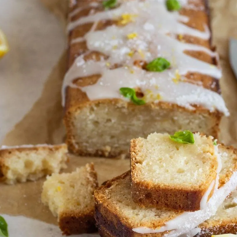 Vegan Coconut Loaf Cake