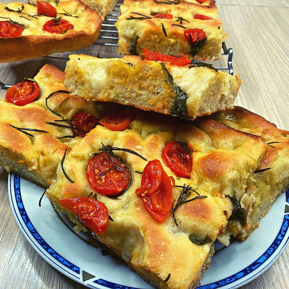 Vegan Focaccia Recipe (Easy & Delicious)