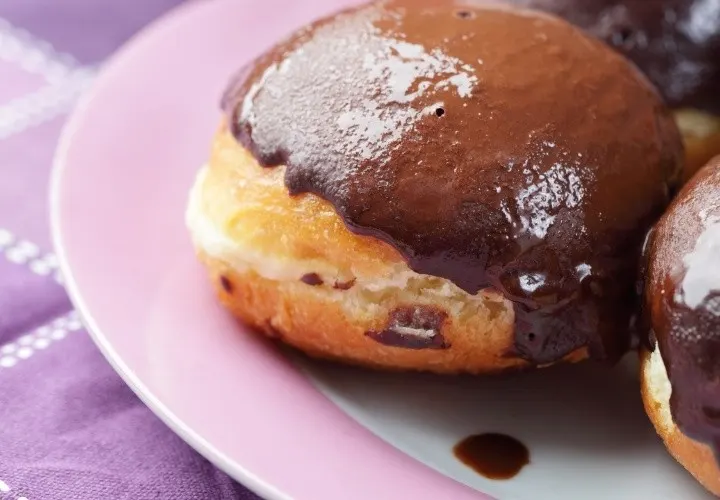 Vegan Boston Cream Donuts Recipe