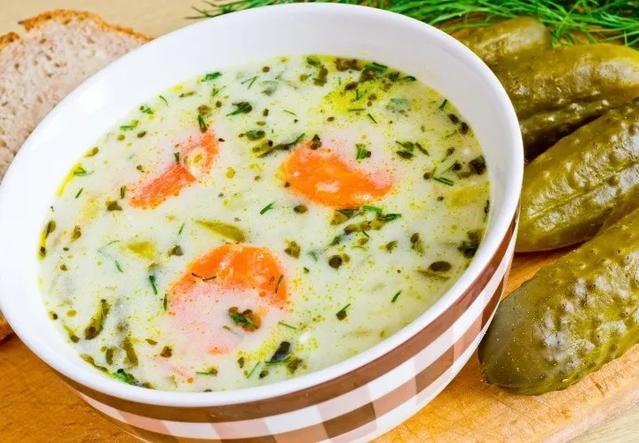 Vegan Dill Pickle Soup
