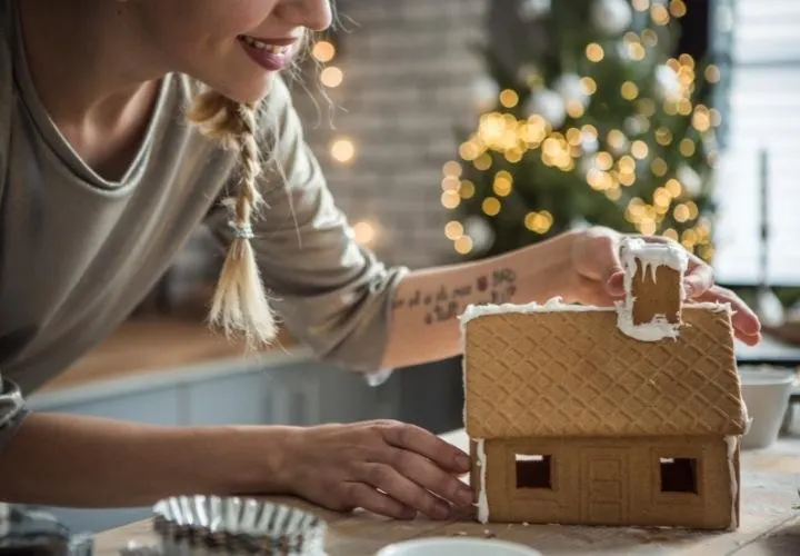 Vegan Gingerbread House Recipe