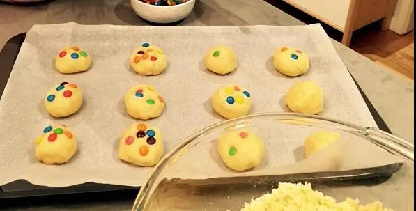 vegan m&m cookies recipe