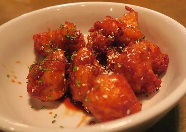 Fried cauliflower