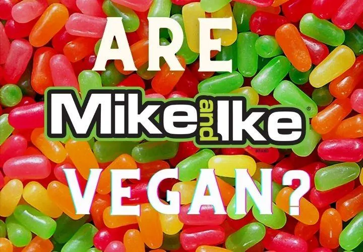 A box of Mike and Ike's fruit chews with sweets tipped out beside it