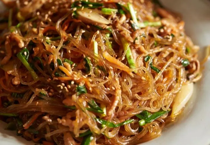 Delicious Vegan Japchae Easy Recipe