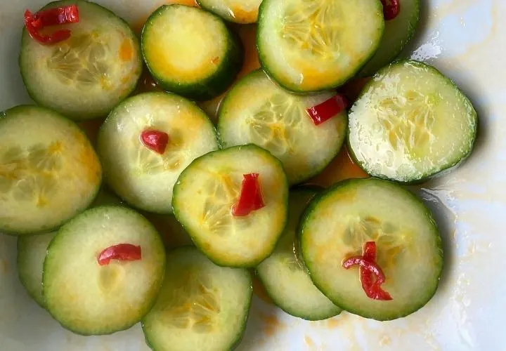 Din Tai Fung Cucumber Salad