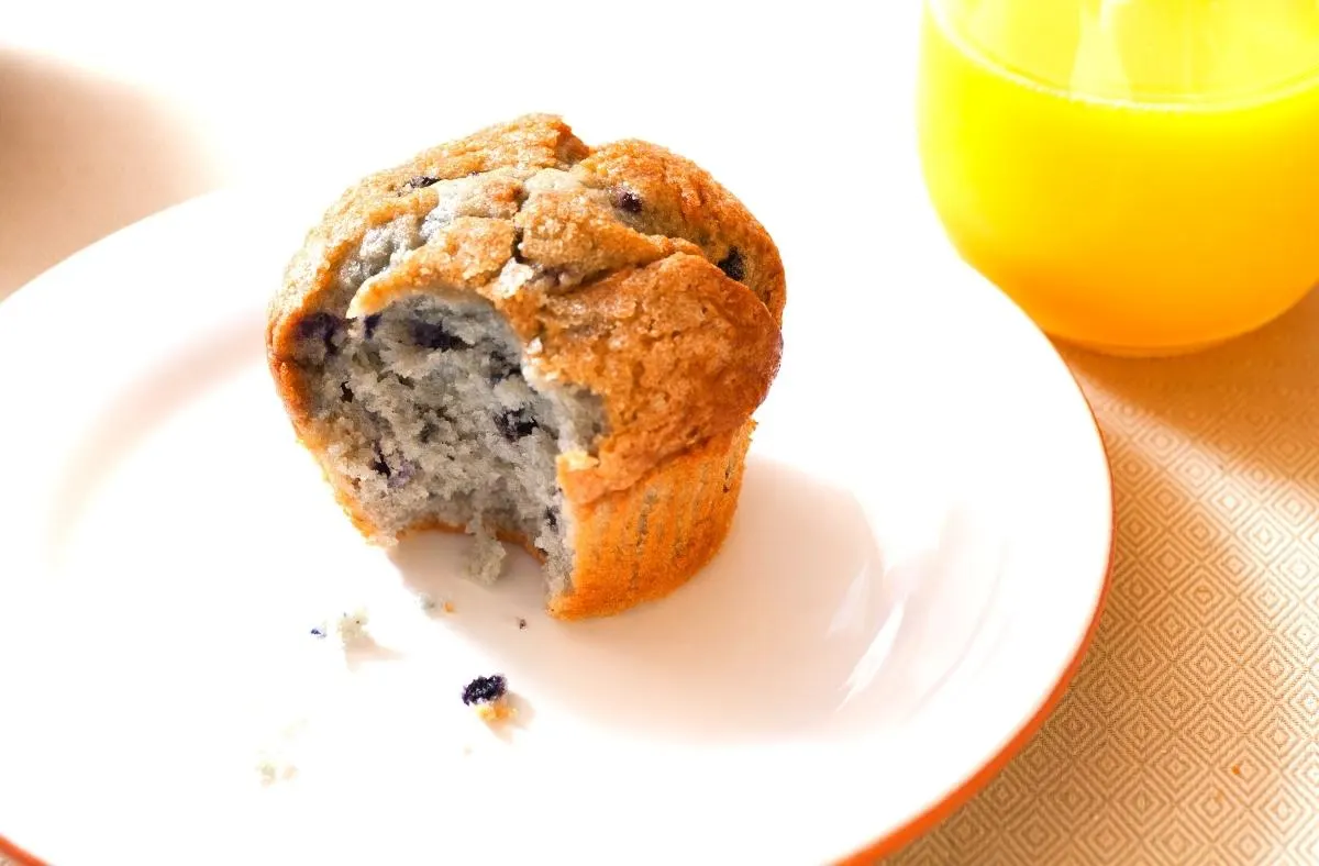 Vegan Blueberry Muffins