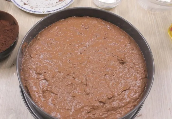 Fudgy Sweet Potato Chocolate Cake with Buttercream Frosting