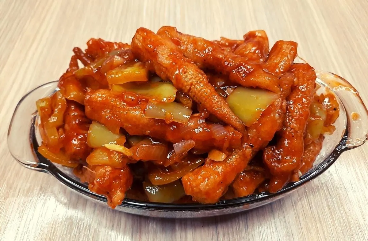 baby corn chilli recipe