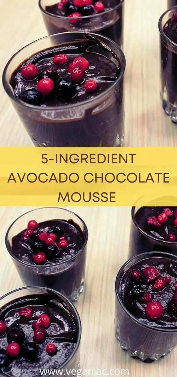 5-Ingredient Avocado Chocolate Mousse (Delicious and Nutritious Dessert)
