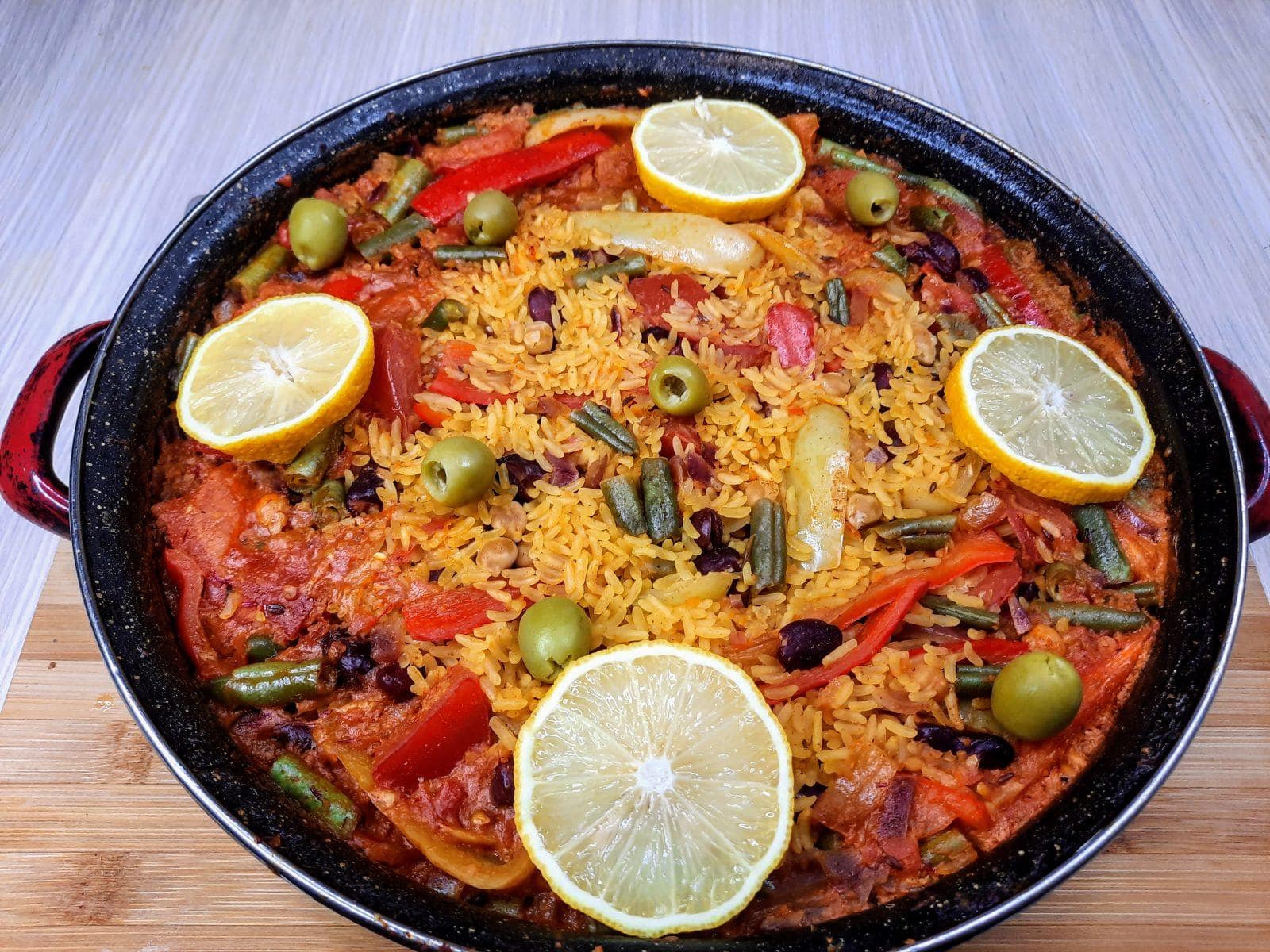 Vegan Paella Recipe