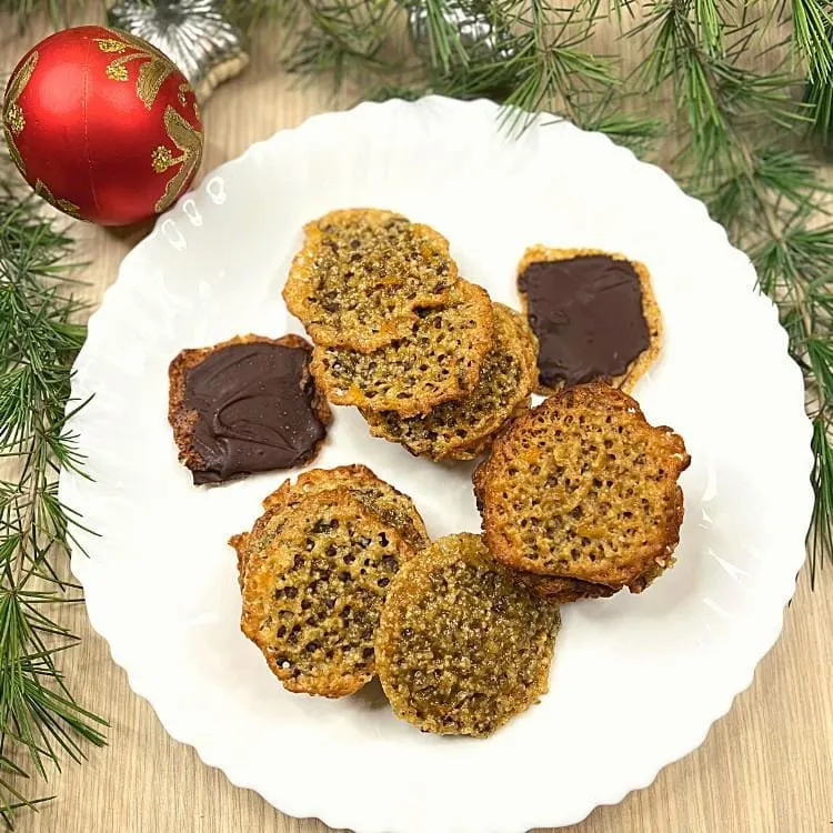 Vegan Florentine Cookies