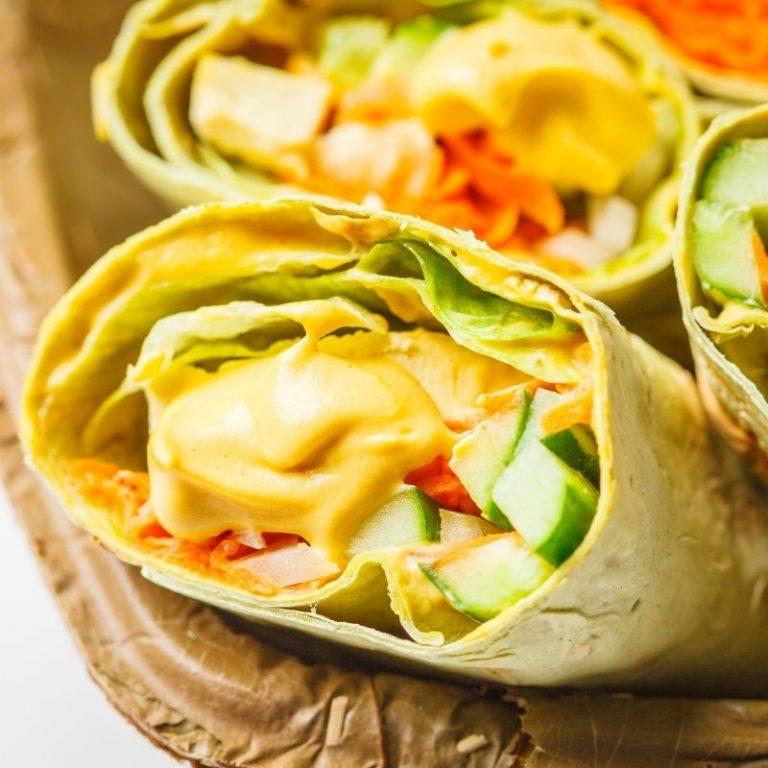 Mexican Tortilla Roll Ups Vegan