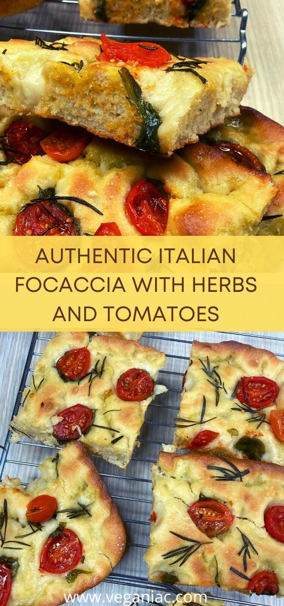 Vegan Focaccia Recipe (Easy & Delicious)