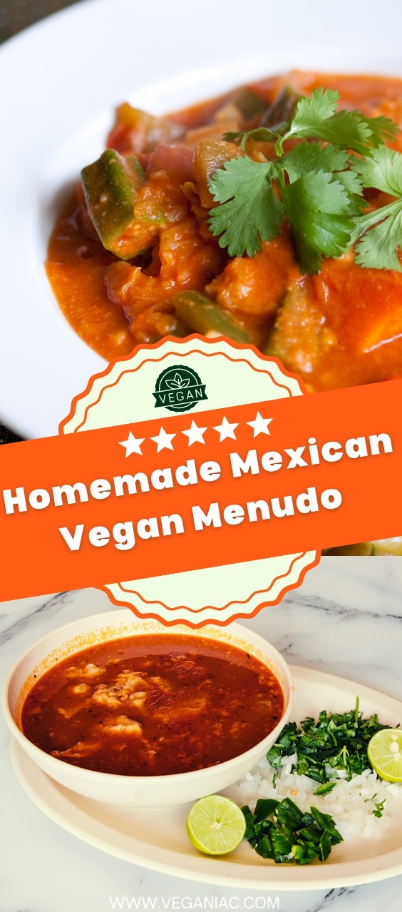 Homemade Mexican Vegan Menudo Recipe