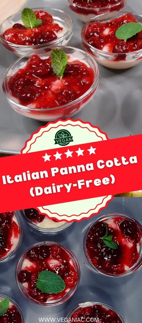 Italian Vegan Panna Cotta Recipe
