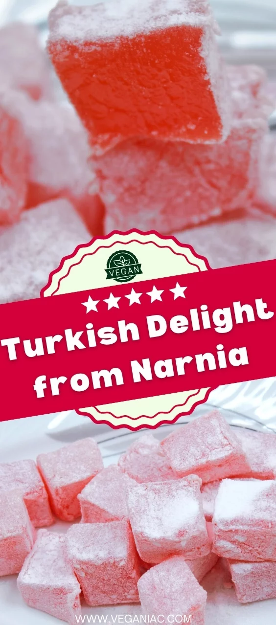 Authentic Turkish Delight Recipe from Narnia Chronicles 