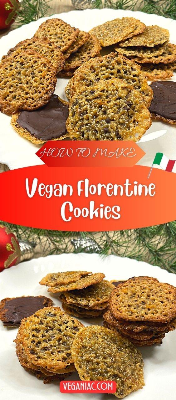 Vegan Florentine Cookies