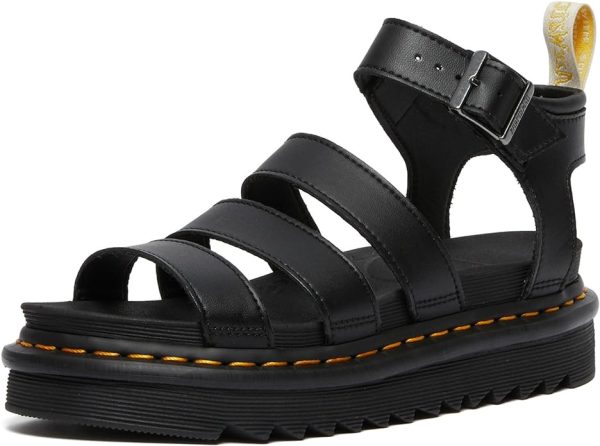 Dr. Martens Women's Blaire Vegan Chunky 3 Strap Sandal